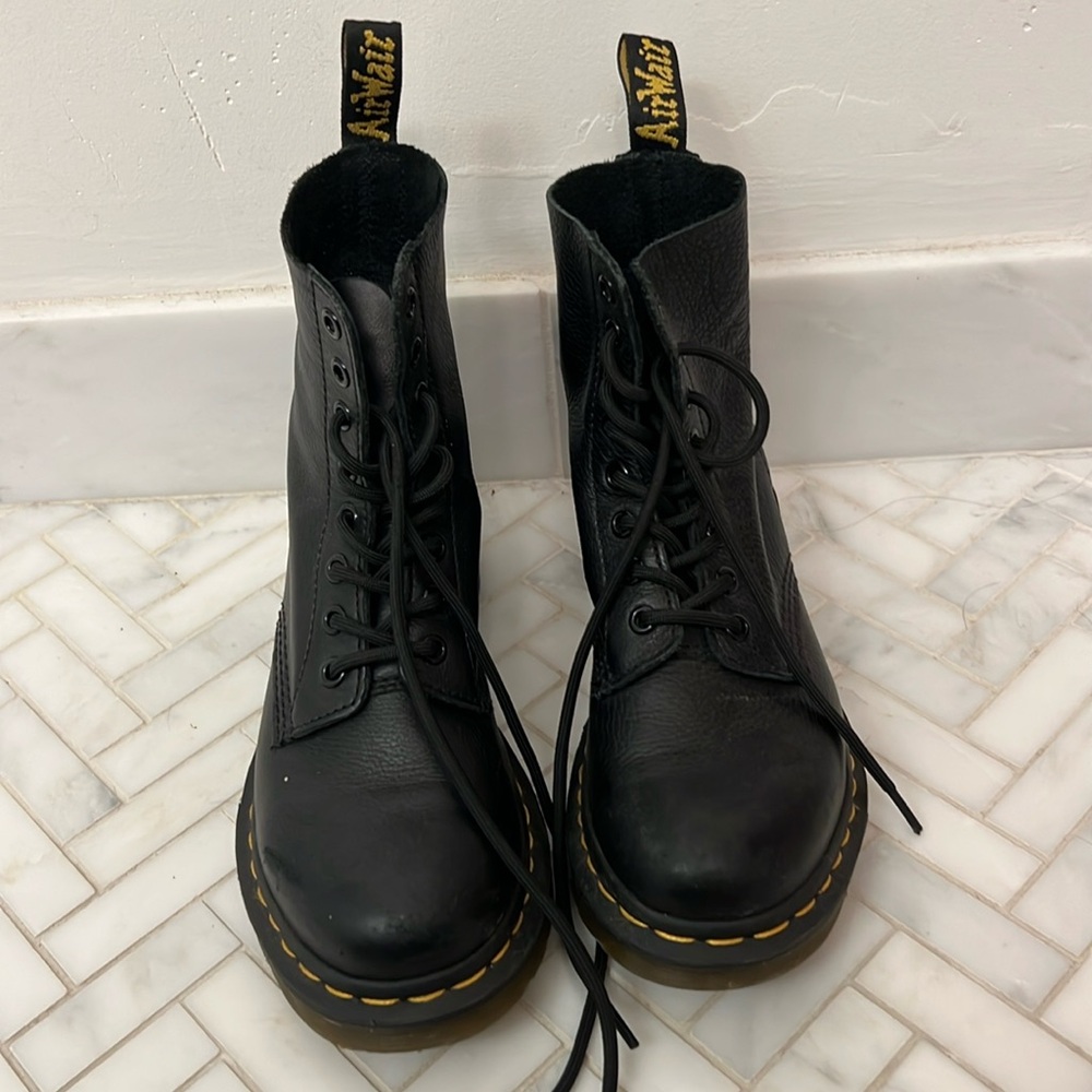 Dr. Martens Black Combat Boots